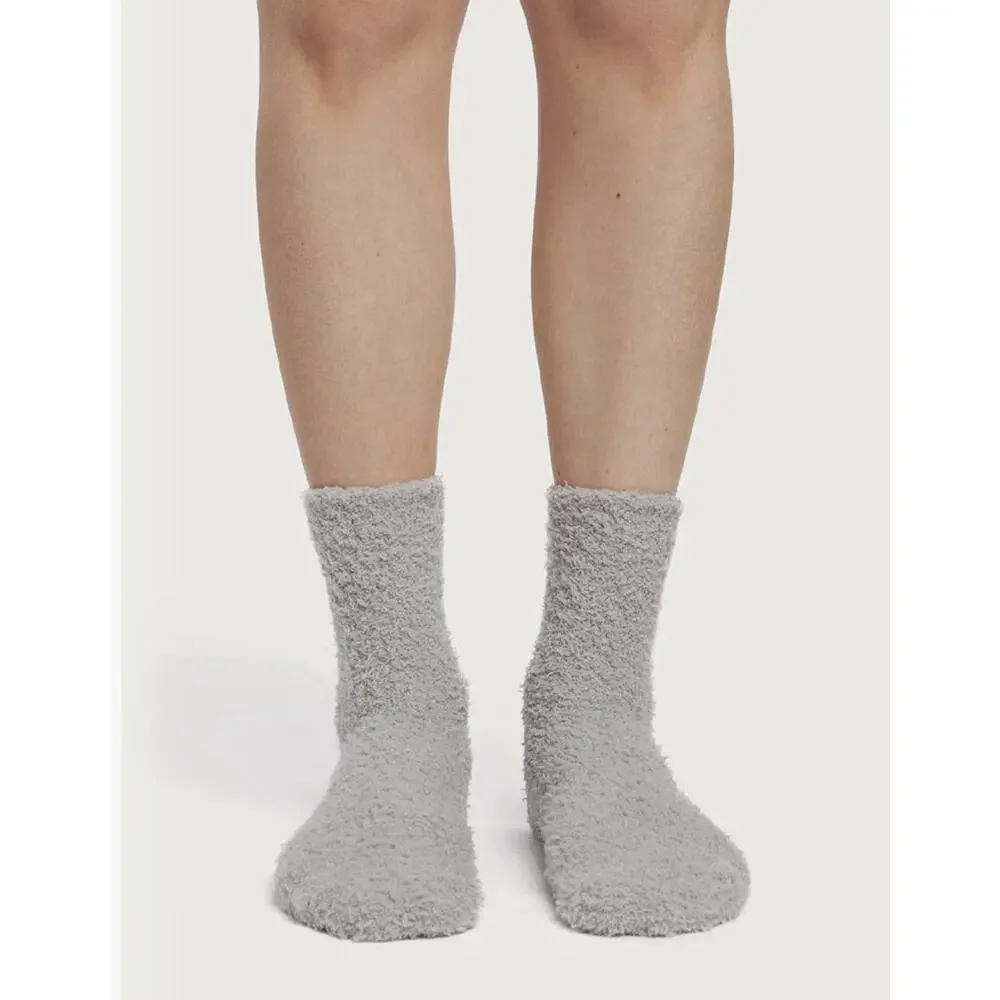 NWT UnHide Softie Socks 2 Pack Pink-Grey Size 5-11